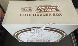Pokemon Sword & Shield Brilliant Stars ETB Elite Trainer Box - Sealed New - Image 2