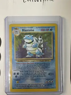 Pokemon Blastoise 2/102 Base Set Holo Rare 100 HP 1999 Wizards of the Coast - Image 2