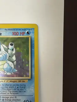 Pokemon Blastoise 2/102 Base Set Holo Rare 100 HP 1999 Wizards of the Coast - Image 5