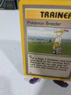 Pokemon TCG Pokemon Breeder Base Set 76/102 MP Regular Unlimited Rare#10 - Image 5