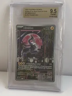 BGS 9.5💫 | 2023 Pokemon TCG | Miraidon SVP 013 | Black Star Promo | ETB | - Image 4