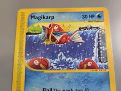 Pokemon Base Set Expedition #118/165 non-holo MAGIKARP. (never played) - Image 2