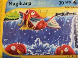 Pokemon Base Set Expedition #118/165 non-holo MAGIKARP. (never played) - Image 4
