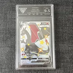 Pokemon TCG - Charizard V 079/073 - Champions Path Holo - GetGraded 9.5 MINT+ - Image 1