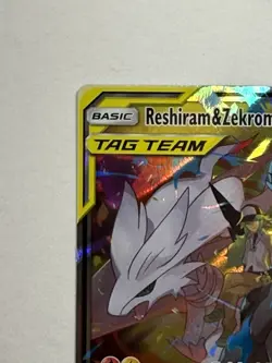Pokemon TCG - Reshiram & Zekrom GX 157/236 SM Cosmic Eclipse Ultra Rare | NM - Image 3