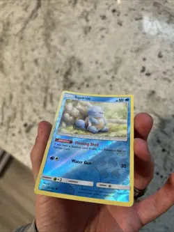 Pokemon Squirtle Reverse Holo 22/181 Sm-Team Up NM - Image 3