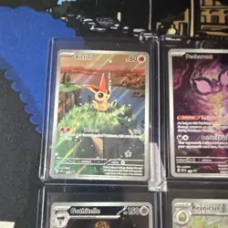 Pokemon TCG SVP Holo Lot 5x Victini Pechirunt Tornadus Reuniclus Gothitelle - Image 2