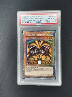 2022 Yu-Gi-Oh! Exodia the Forbidden One BLCR-EN101 Starlight Rare PSA 10 - Image 1