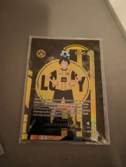 3x One Piece x BVB Dortmund Monkey D. Luffy Ruffy Promo Card ST13-003 Sealed - Image 3