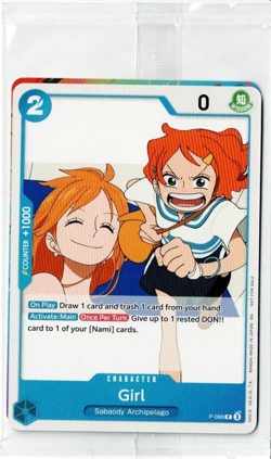 One Piece TCG Girl P-096 Promo Sealed – English - Image 1