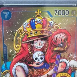 PSA 10 Monkey D Luffy P-043 WEEKLY SHONEN JUMP 2023 ONE PIECE Card Game Gem Mint - Image 5