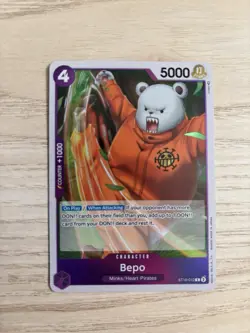 ST10-012 Bepo C One Piece Card Game TCG - The Three Captains English - Image 1