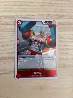 ST21-011 Franky English C NM One Piece TCG Card Game - Image 1