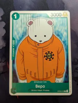 Bepo - ST02-012 - C New Worst Generation: Starter Deck 02 One Piece - Image 1