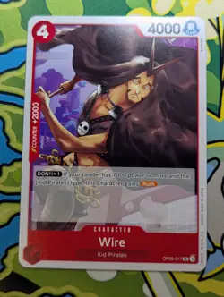 Wire OP09-017 Emperors in the New World One Piece TCG Card - Image 1