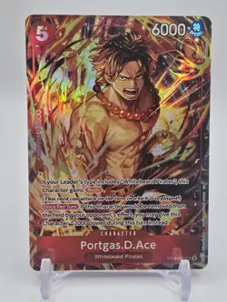 Portgas.D.Ace (Illustration Box Vol.5) ST15-005 One Piece Promotion Cards Foil - Image 1