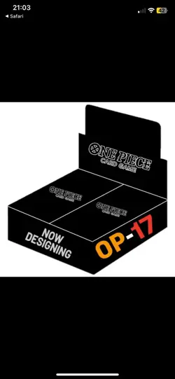 [PREORDER 28/8]One Piece Card Game OP-17 24 Booster Box Englisch Sealed - Image 2