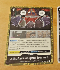 ONE PIECE CARD GAME HOLO CARTE FRANCAISE OP13-096 FR JCC MINT 2025 - Image 1