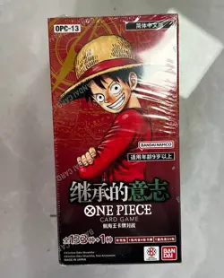 One Piece Card Game Chinese OPC-13 "Carrying On His Will" Booster Box Chinese - Image 1