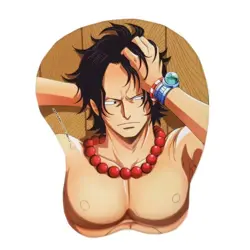 One Piece Monkey D.Luffy Robin Zoro Ace Mihawk Silicone Wrist Mouse Pad Anime Me - Image 3