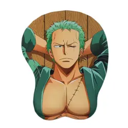 One Piece Monkey D.Luffy Robin Zoro Ace Mihawk Silicone Wrist Mouse Pad Anime Me - Image 5