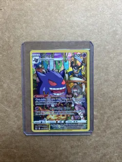 Pokemon Gengar TCG Full Art Trainer Lost Origin Holo Card #TG06 - Image 1