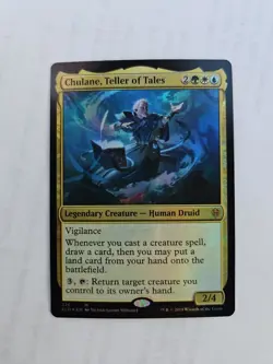 MTG Chulane, Teller of Tales Throne of Eldraine Mythic Foil Card 326 - Image 1