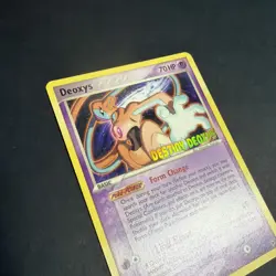 Deoxys 16/107 Destiny Promo Stamped Card Lp Condition - Image 4