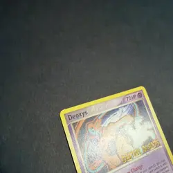 Deoxys 16/107 Destiny Promo Stamped Card Lp Condition - Image 5