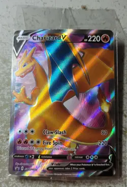 Charizard V SWSH050 SWSH: Sword & Shield Promo Card Holo - Image 1