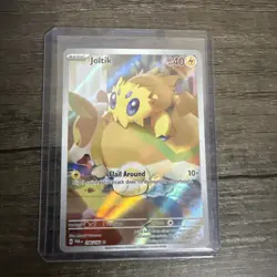 Pokemon TCG Joltik Paradox Rift Holo Card 196/182 NM - Image 1