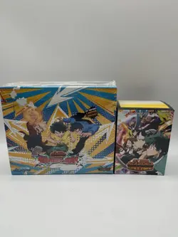 Jasco Games My Hero Academia: Heroes Clash Booster Box With 100 Card Sleeves - Image 1