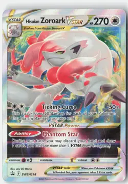 Hisuian Zoroark VSTAR Promo SWSH: Sword & Shield Promo Cards SWSH298 NM - Image 1