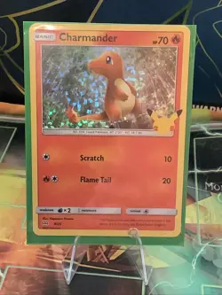 Pokemon Charmander 9/25 HOLO 25th Anniversary Mcdonalds Promo 2021 Card Nm - Image 3