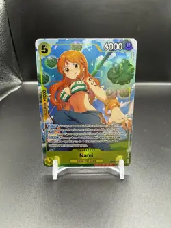 One Piece Card Game Nami SR Alt Art EB03-053 English NM Heroines Edition - Image 1