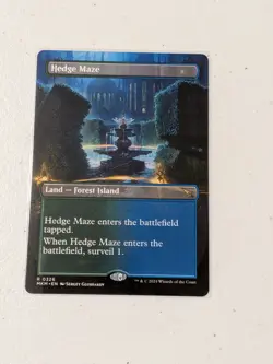 MTG Hedge Maze (Borderless) Murders at Karlov Manor NM - Image 1
