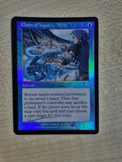 MTG Chain of Vapor Onslaught Foil NM - Image 1