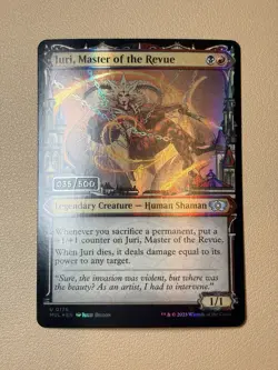Juri, master of the revue (serialized 035/500) - Foil - English - MTG MUL - NM - Image 2