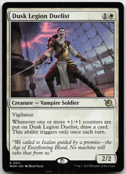 Dusk Legion Duelist (11) Promo Pack: March of the Machine NM - MTG - Image 1