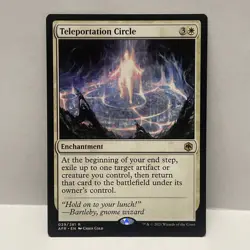 MTG Magic Teleportation Circle Adventures in the Forgotten Realms Regular NM - Image 1