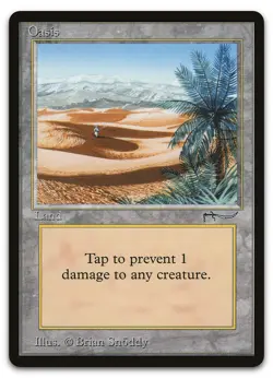 Oasis (NM) Arabian Nights ARN Magic MTG - Image 1