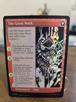 Urabrask The Great Work (MOM#299) Showcase Foil NM - MtG Magic the Gathering - Image 2