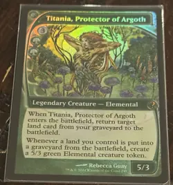 MTG Titania, Protector of Argoth(Future Sight) Mystery Booster 2 Foil - Image 3