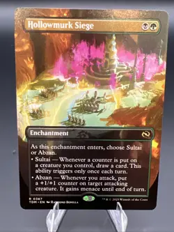 Hollowmurk Siege (Borderless) Tarkir: Dragonstorm Regular - Image 1