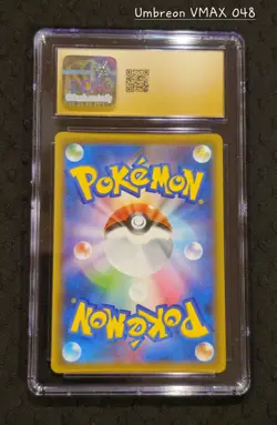 2021 Pokemon Eevee Heroes Japanese #048/069 Umbreon Vmax Holo CGC 10 PRISTINE - Image 2