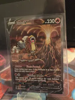 Pokemon Entei V GG36/GG70 Crown Zenith Galarian Gallery Ultra Rare Holo HP 230 - Image 1