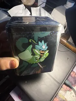 2025 Pokemon Stacking Tin Factory Sealed Tin Paradox Pokemon - 3 Booster Packs - Image 1