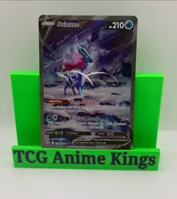 Pokemon TCG: Suicune v GG38/ GG70 Crown Zenith Ultra Rare Full Art - Image 1