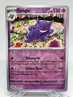 Pokemon TCG - Gengar 094/165 Reverse Holo - 151 - English - NM - Image 1