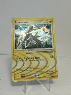 Pokemon TCG Arceus Arceus AR6/9 Holo Holo Rare LP+ - Image 2